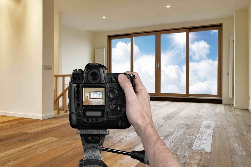 why use professional photography for real estate, camera in room